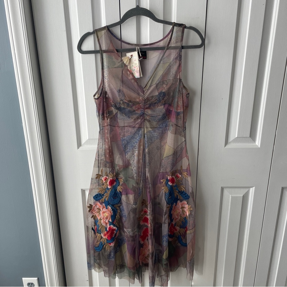 Biya Johnny Was Cassia Mesh Dress